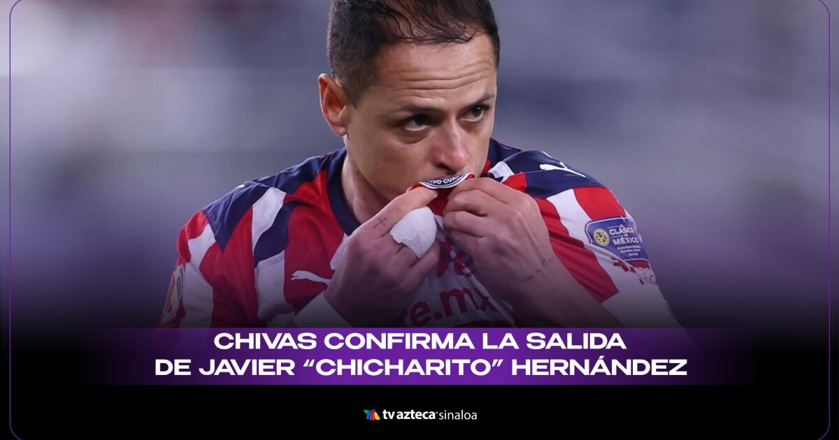 ¿Chicharito se despide? Chivas anuncia su RETIRO DEFINITIVO (VIDEO)