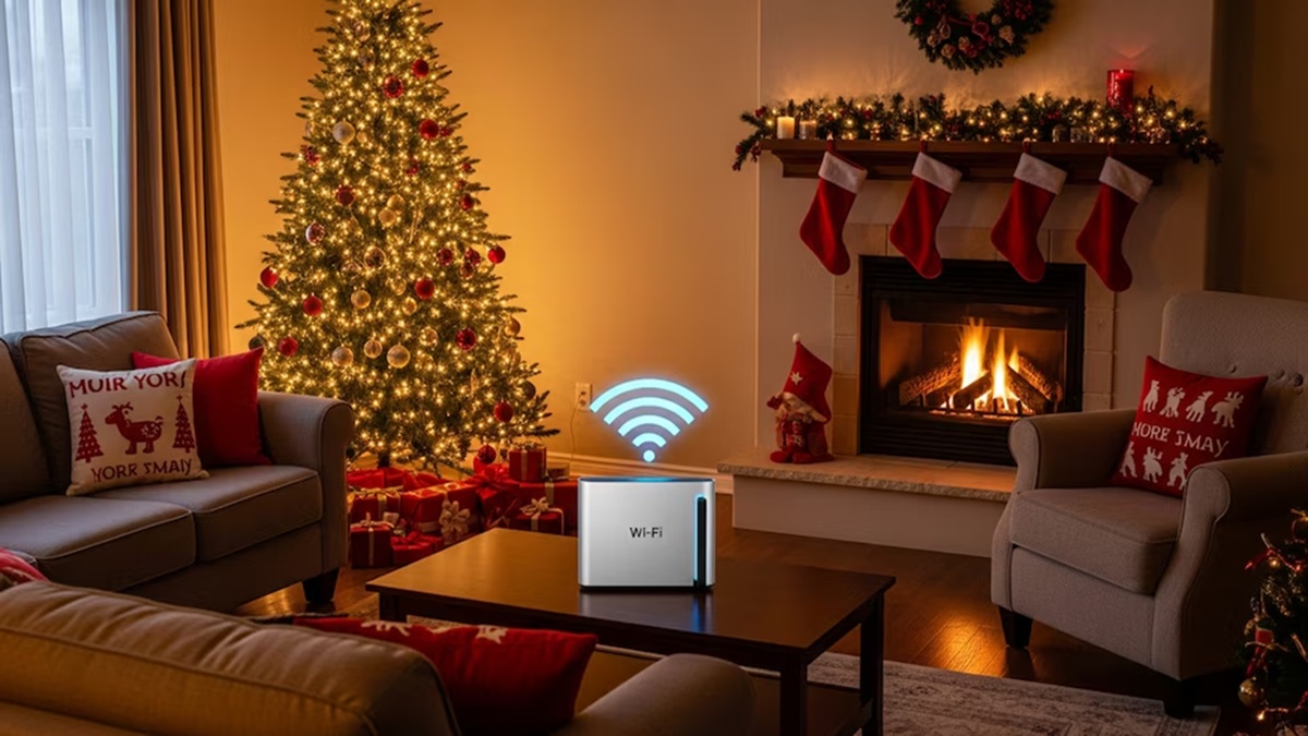 ¿Conexión WiFi lenta? Tus decoraciones navideñas podrían ser la razón.