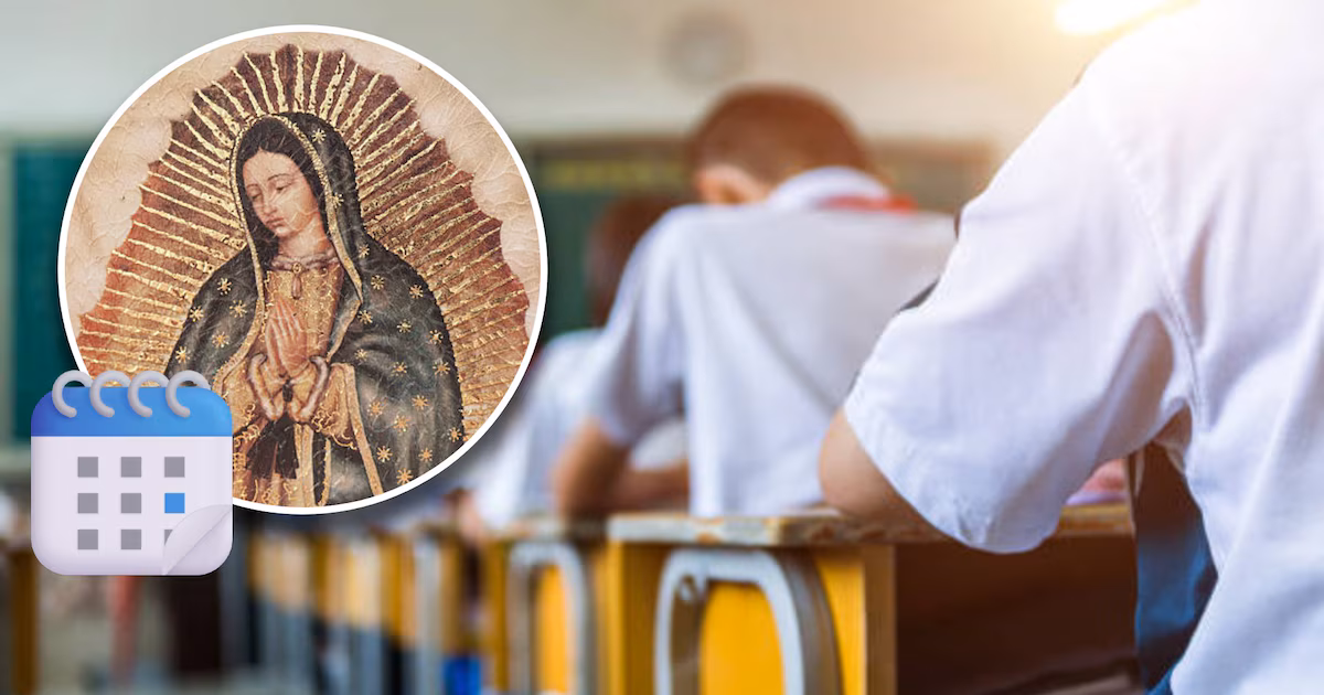 ¿Se imparten clases el 12 de diciembre? Lo que la SEP dice sobre el Día de la Virgen de Guadalupe
