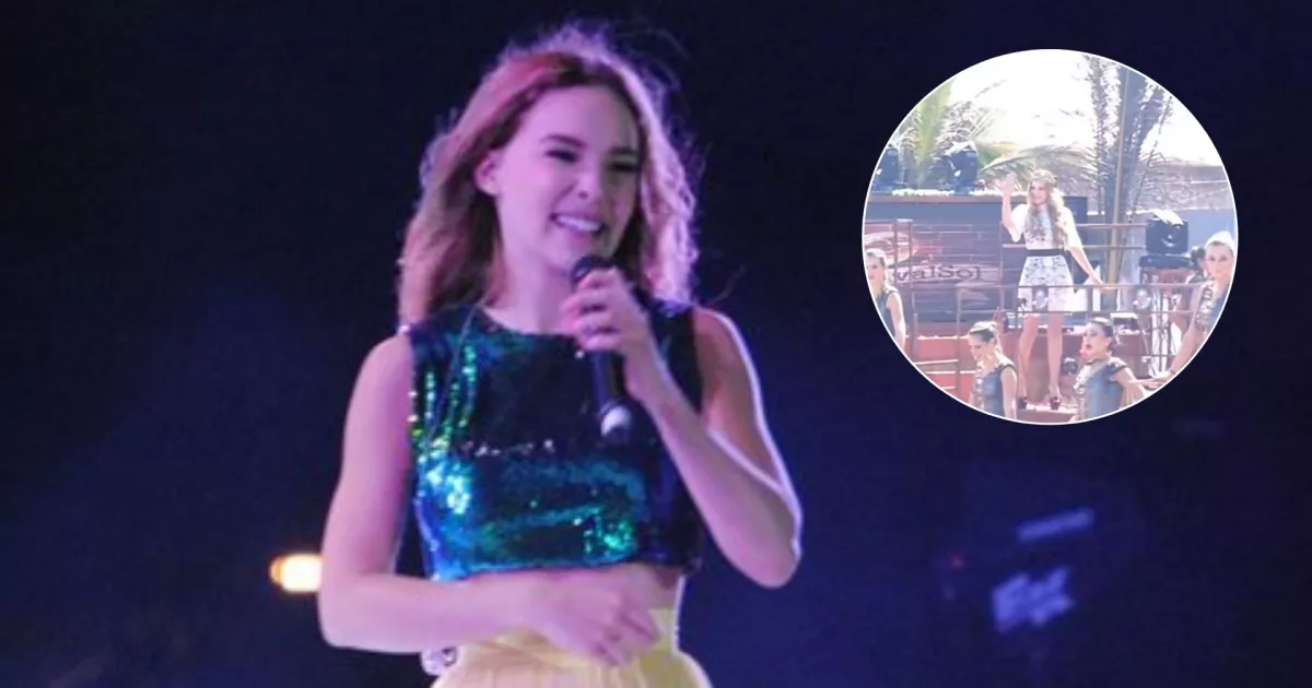 ¿Te acuerdas? Así deslumbró Belinda en el Carnaval de Mazatlán hace años.