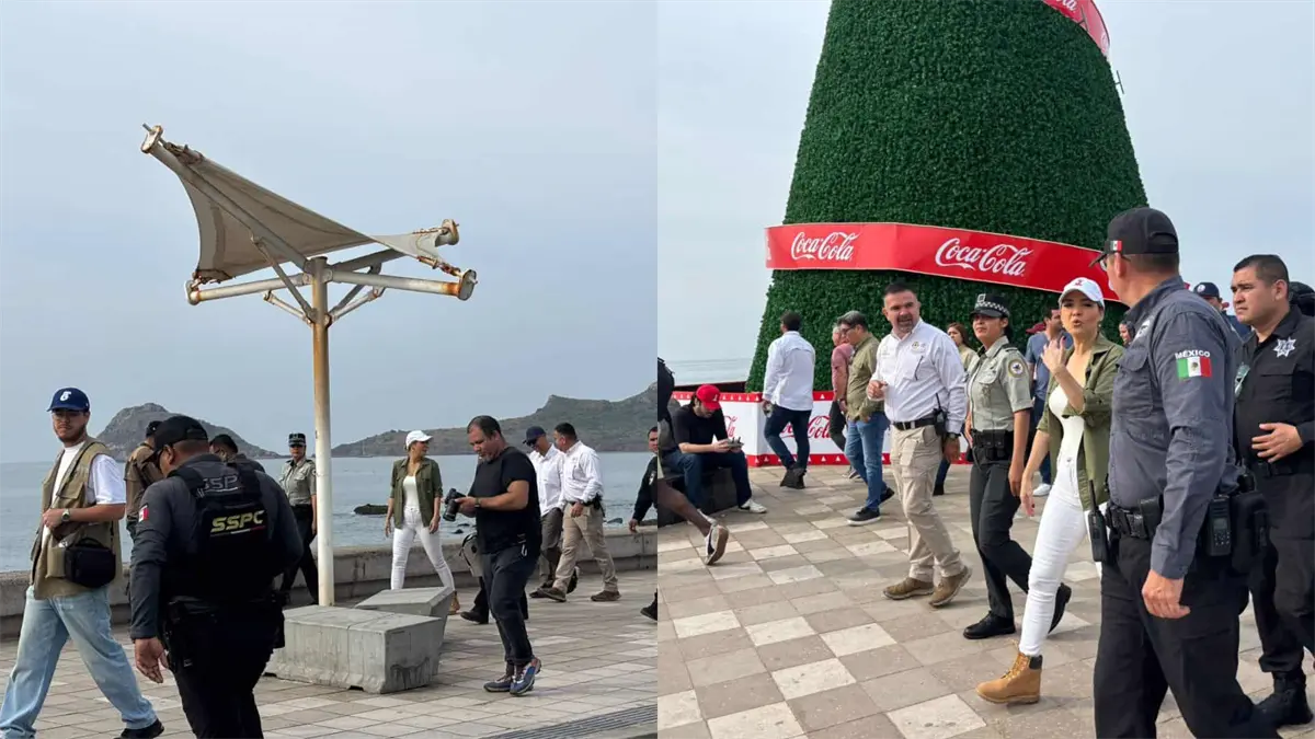 Estrella Palacios lidera la logística del evento de Fin de Año en el Malecón de Mazatlán