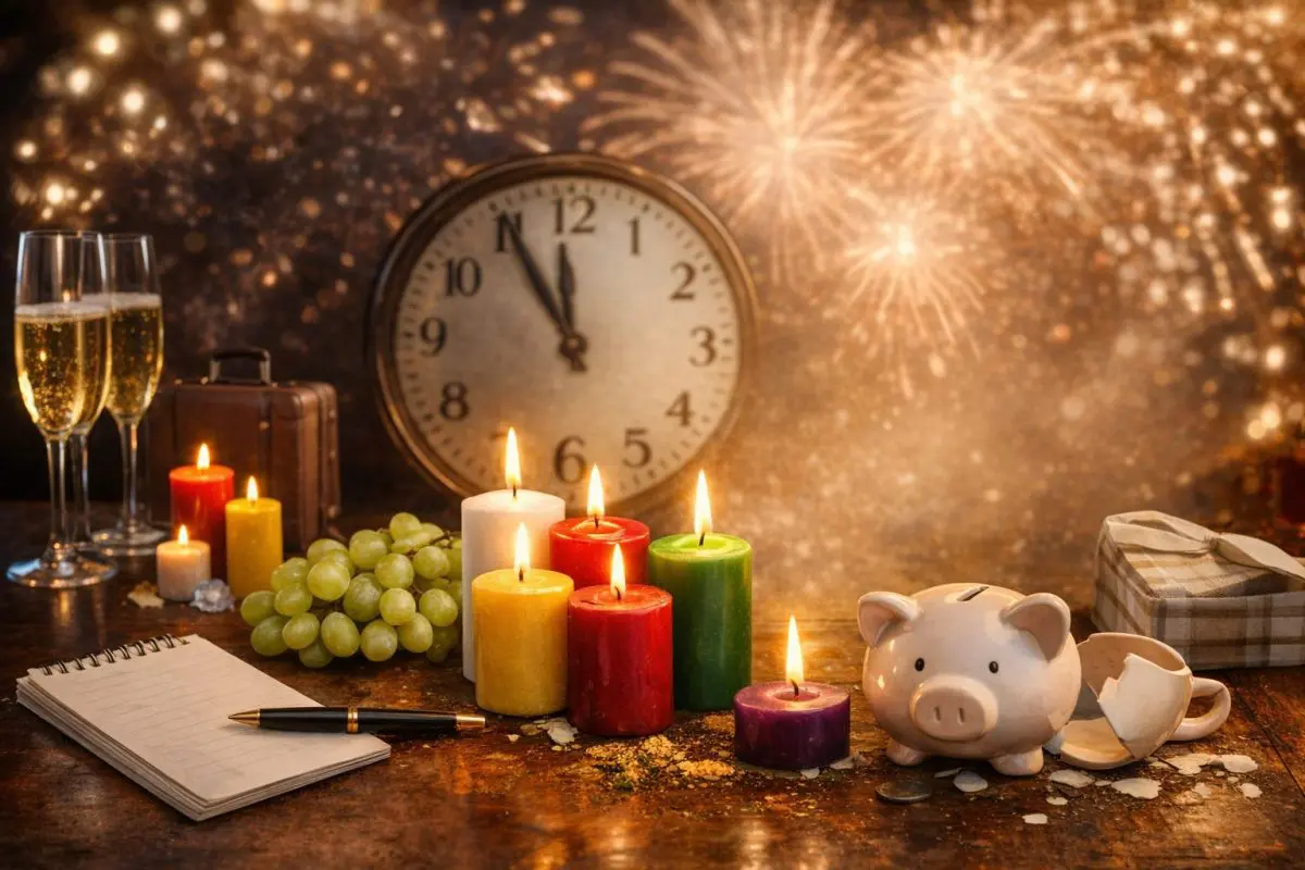 Lo que debes hacer y evitar en Año Nuevo según tradiciones populares