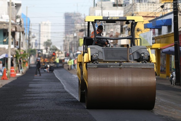Progreso en el reencarpetado de Mazatlán