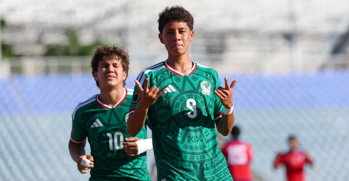 México arrasa a Sint Maarten en el inicio de su clasificación para la Copa Mundial Sub-17.