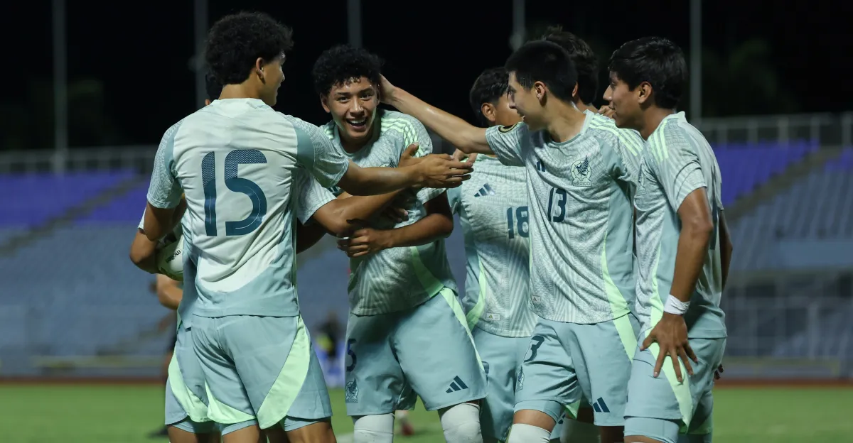 México vence fácilmente a San Martín y se mantiene en la cima de la clasificación para la Copa Mundial Sub-17