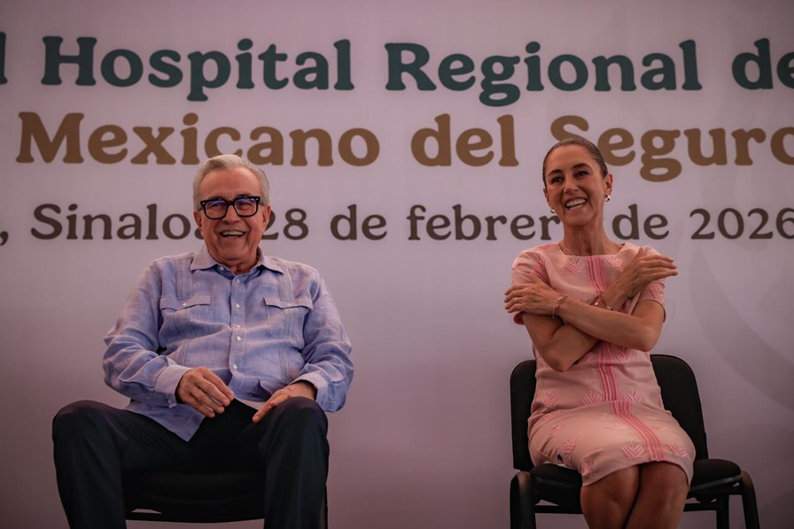 Rocha Moya resalta el liderazgo de Sheinbaum y su apoyo a Sinaloa