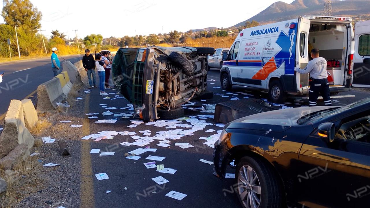 Trágico accidente de volcadura en Ixtlahuacán de los Membrillo deja un conductor fallecido