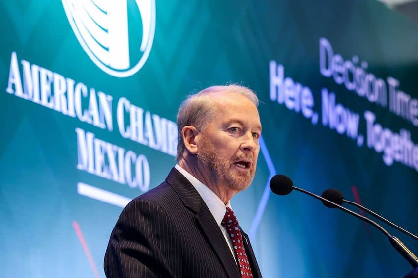 En la reunión anual de AmCham, el embajador de EE. UU. en México transmite un mensaje optimista sobre el T-MEC
