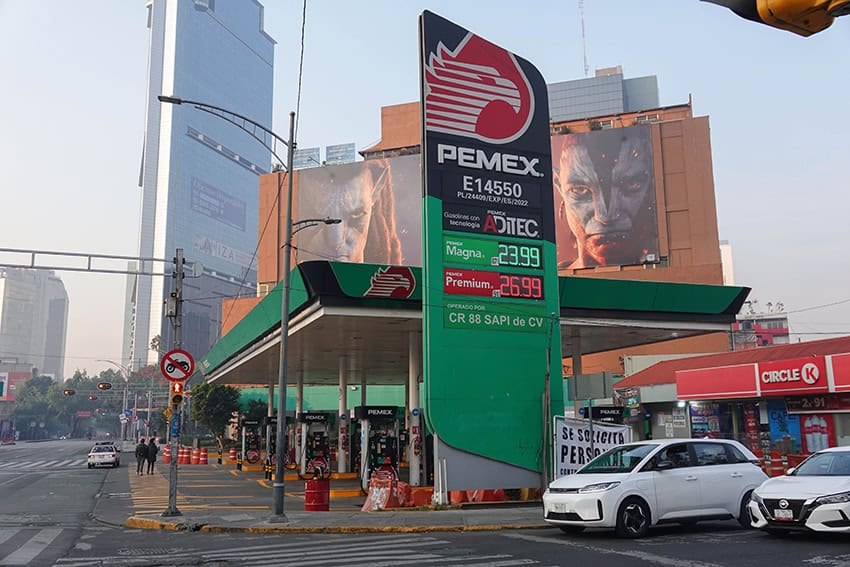 México amplía su límite en los precios del gas ante el aumento del petróleo por la guerra en Irán