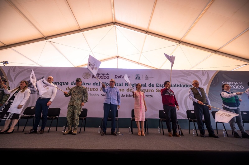 Sheinbaum inaugura el nuevo Hospital Regional del IMSS en Culiacán ante más de 30 mil asistentes