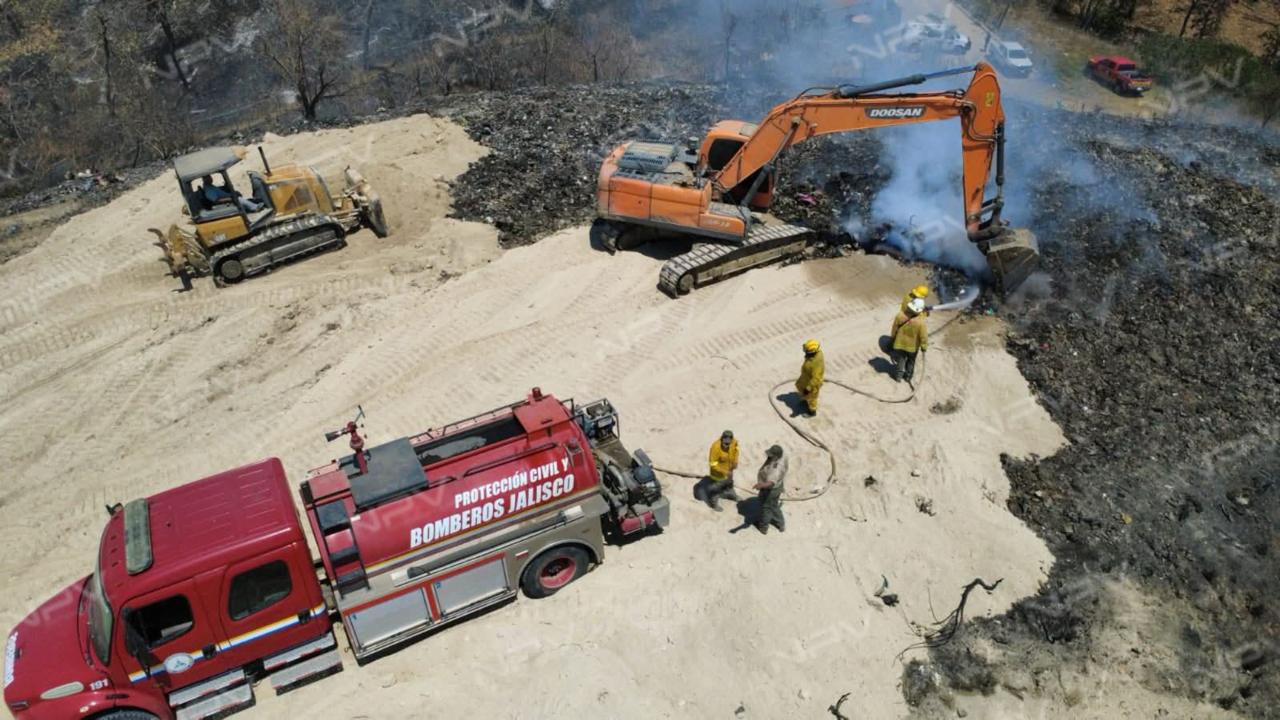 Después de 60 horas de lucha, logran extinguir el incendio en el vertedero de Cabo Corrientes