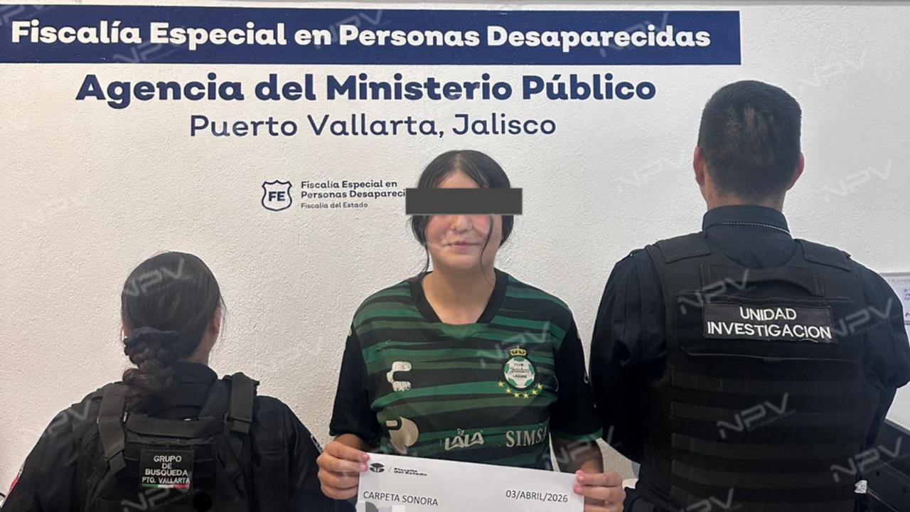Encuentran en Puerto Vallarta a la niña desaparecida de Sinaloa