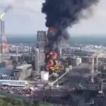 Nuevo incendio en la refinería Dos Bocas de Pemex en la costa del Golfo
