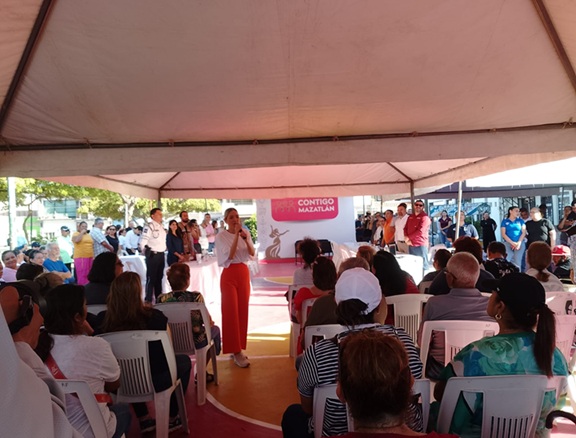 Palabras de la Estrella Palacios en el corazón del centro