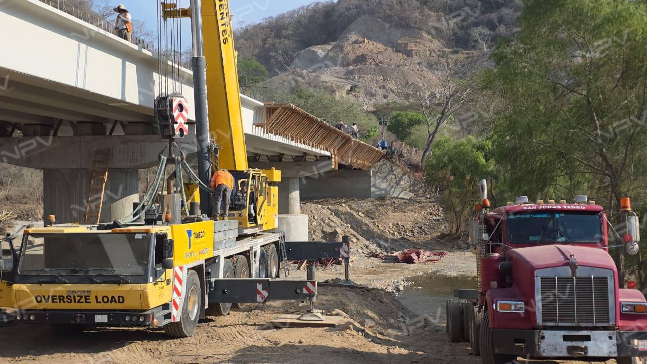 ¡Con fuerza avanza! La estructura del Puente La Desembocada ya está terminada