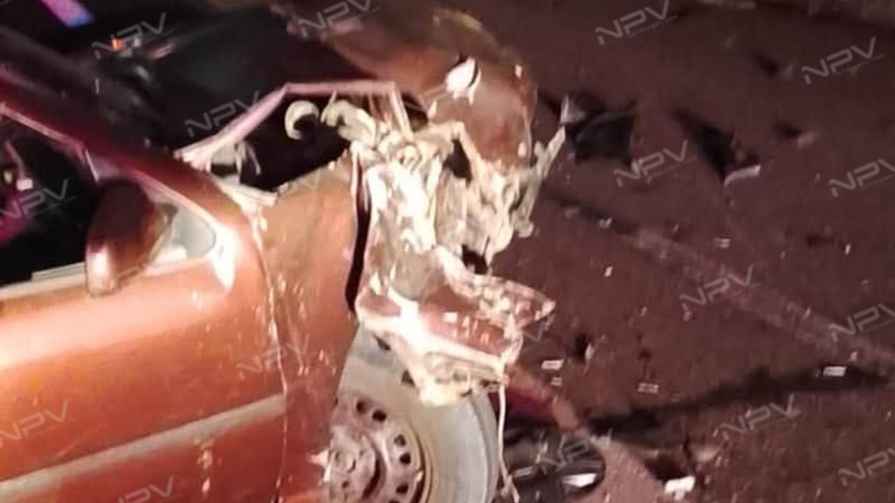 Accidente devastador entre La Cruz de Huanacaxtle y la autopista
