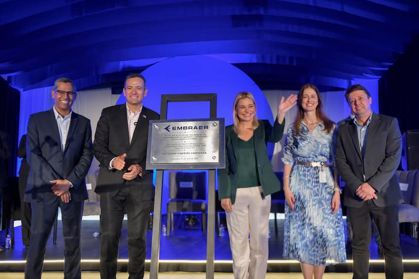 Embraer, el gigante aeronáutico brasileño, inicia su producción en Chihuahua