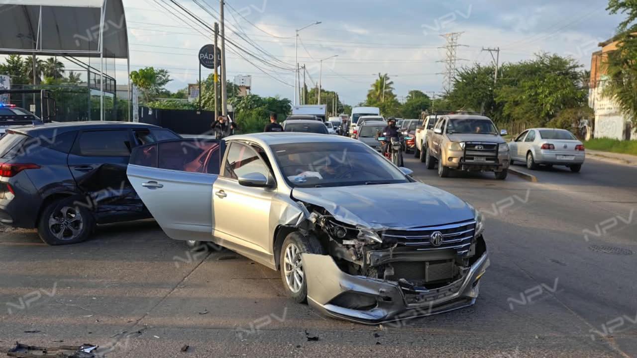 Nuevo accidente en México y Poetas provoca un caos de tráfico considerable