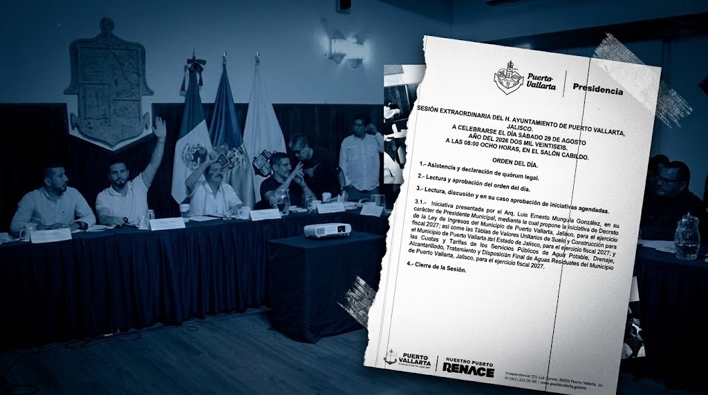 Regidores se ausentan de la sesión extraordinaria para revisar la Ley de Ingresos 2027