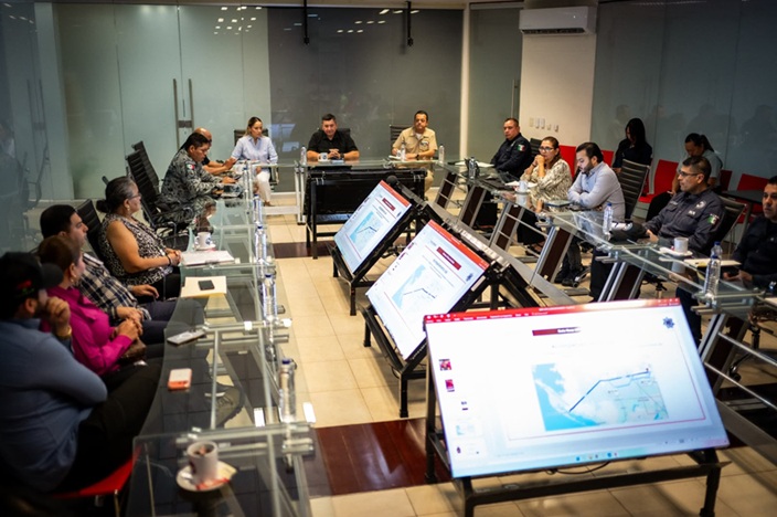 Se refuerzan la seguridad de dos grandes eventos en Navolato con un operativo especial.