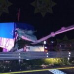 Accidente impactante en la autopista Compostela-Vallarta, cerca de El Capomo