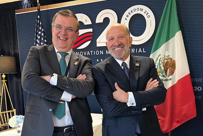 Ebrard presiona a la secretaria de Comercio de EE. UU. sobre aranceles en la cumbre del G20
