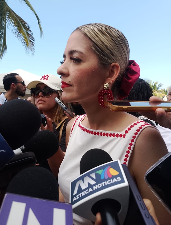 Estrella Palacios asegura que la seguridad seguirá siendo una prioridad constante.