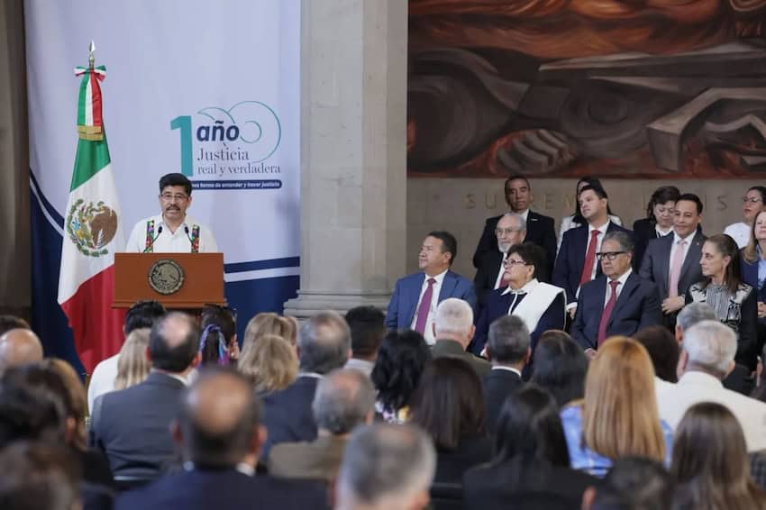 Un año después: La nueva Suprema Corte de México enfatiza autonomía, austeridad y cercanía con la ciudadanía.